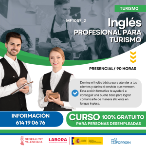 MF1057_2   Inglés profesional para turismo | 90 HORAS